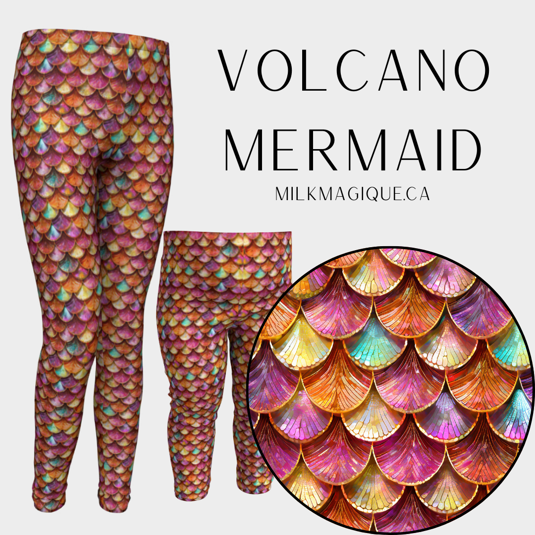 Mermaid leggings: Make Waves