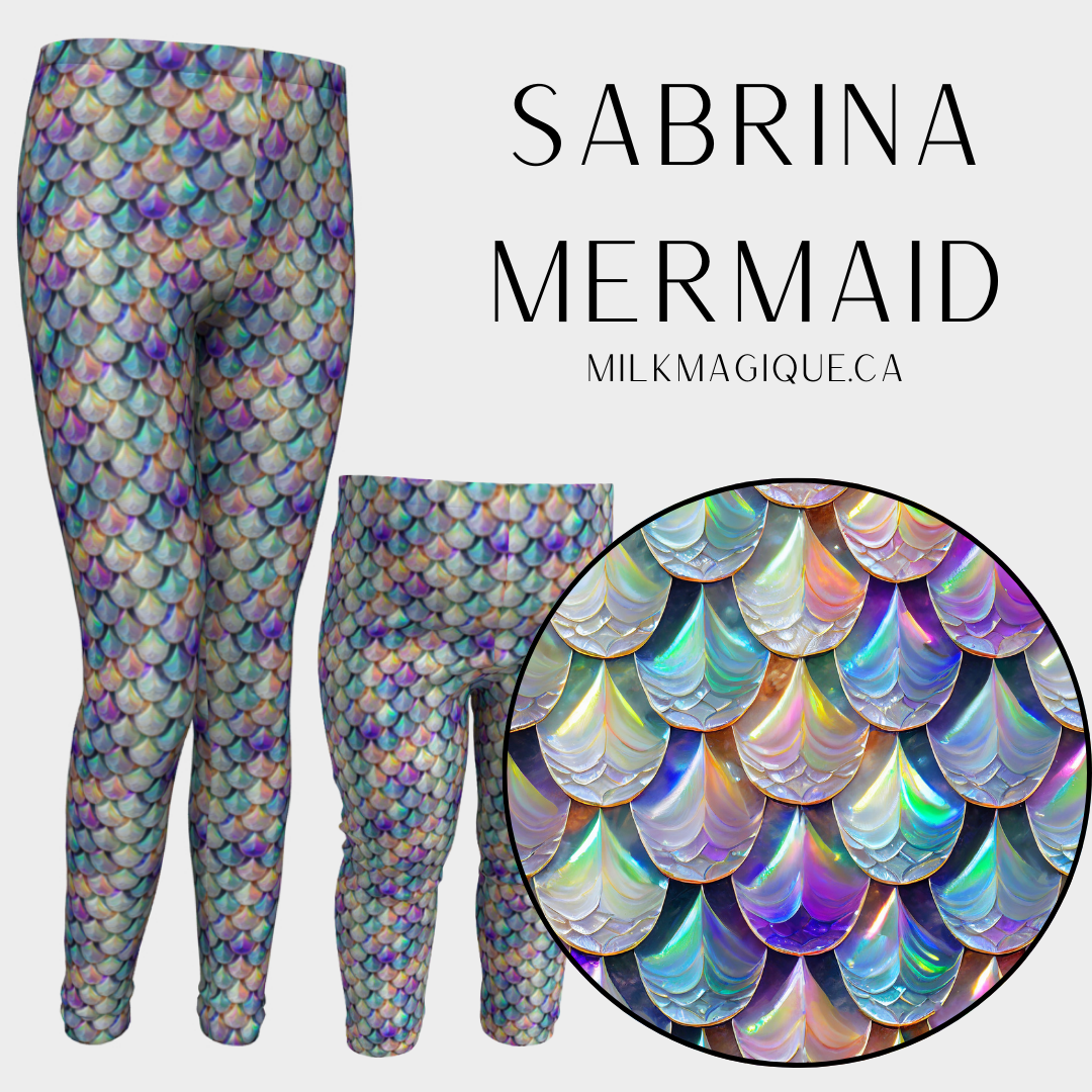 Mermaid leggings: Make Waves
