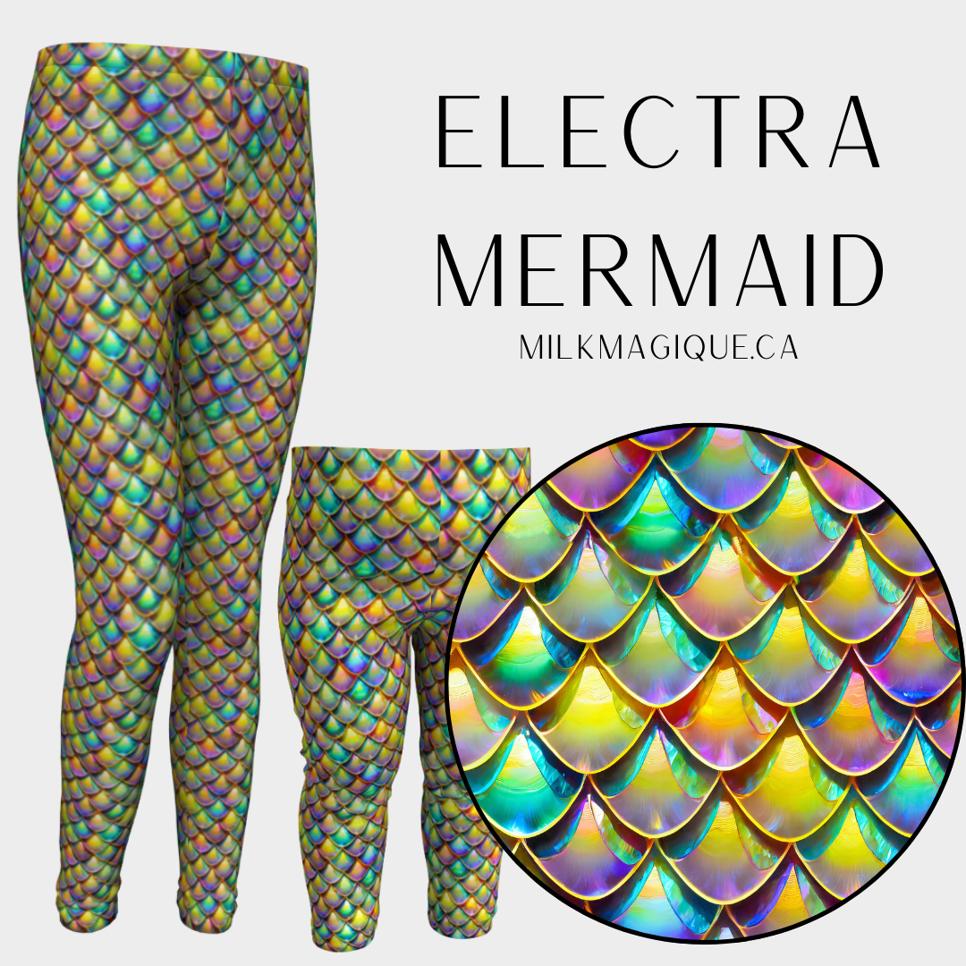 Mermaid leggings: Make Waves