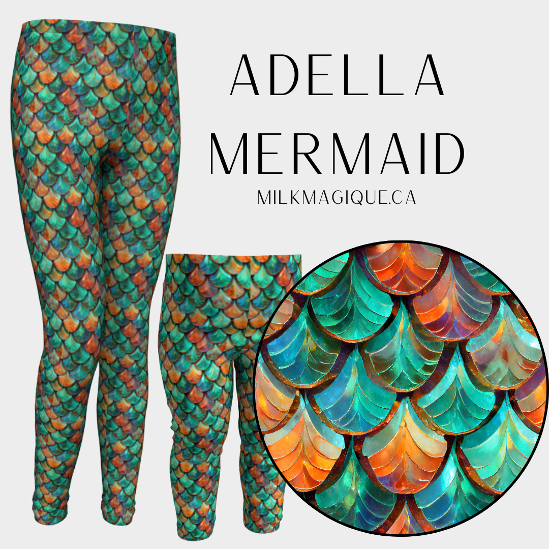 Mermaid leggings: Make Waves