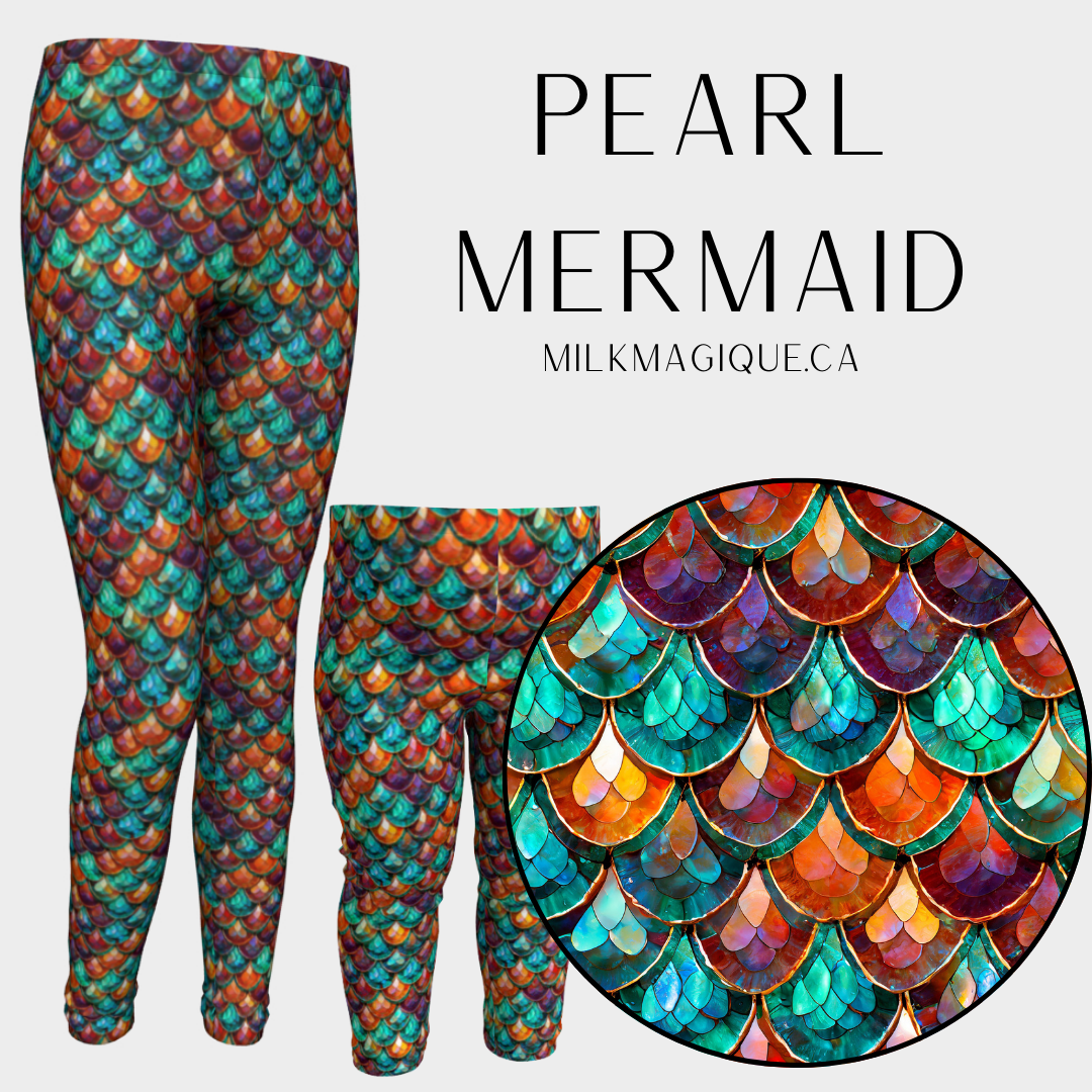Mermaid leggings: Make Waves