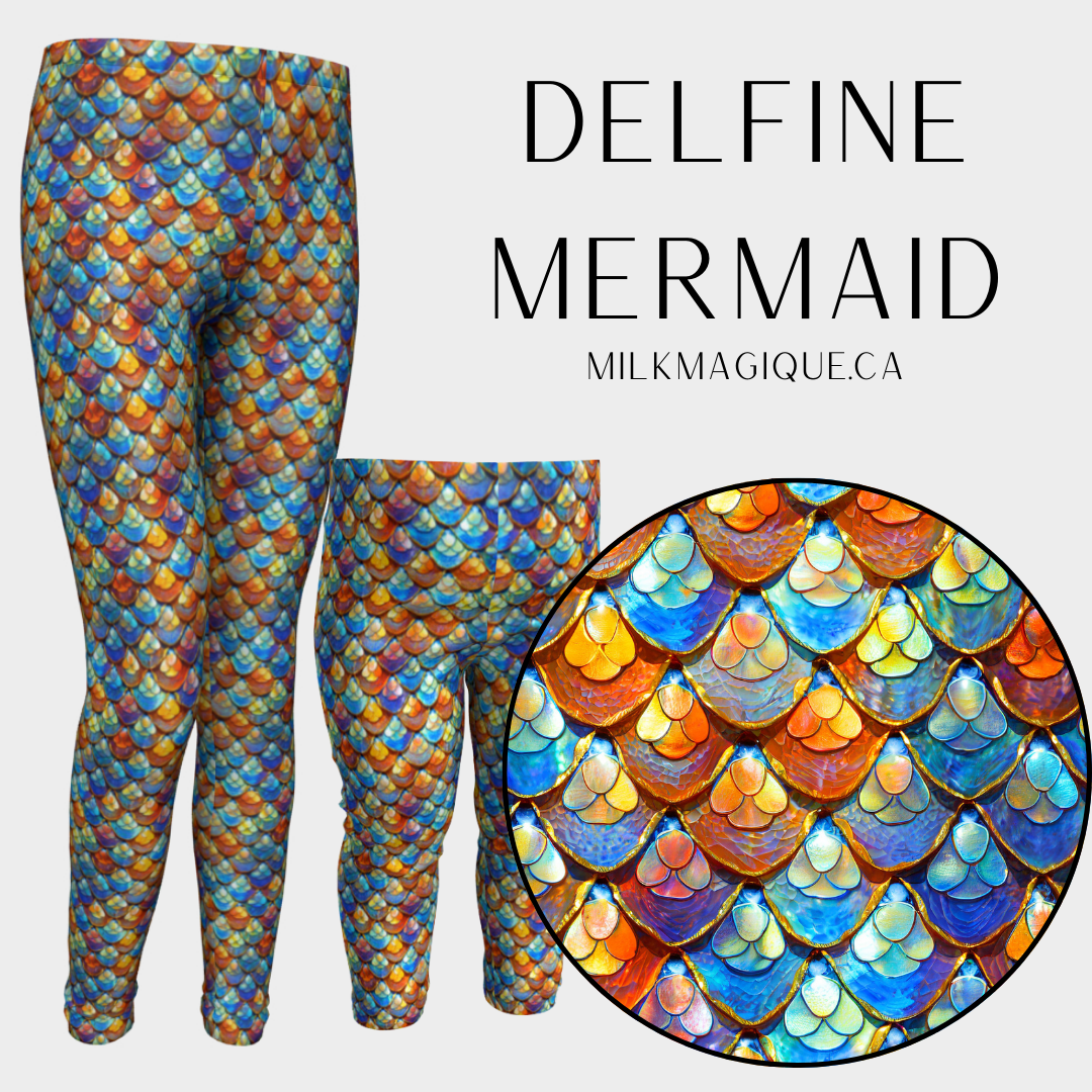 Mermaid leggings: Make Waves