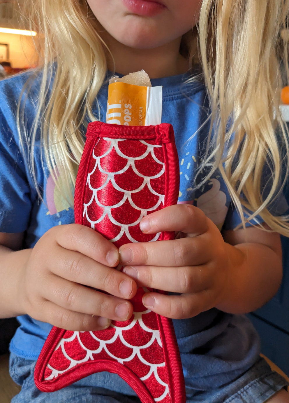 Pocket freezie holders