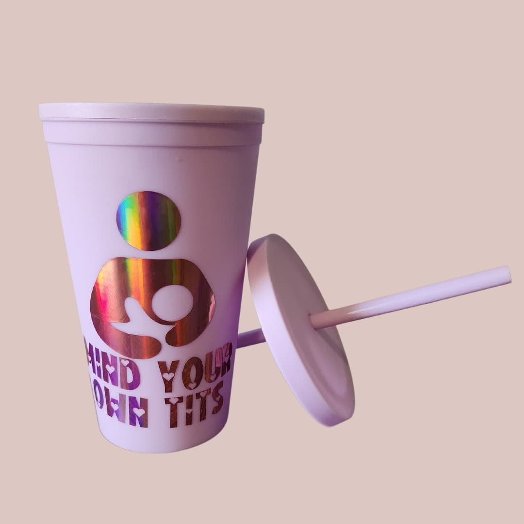 Mind Your Own Tits (rainbow)
