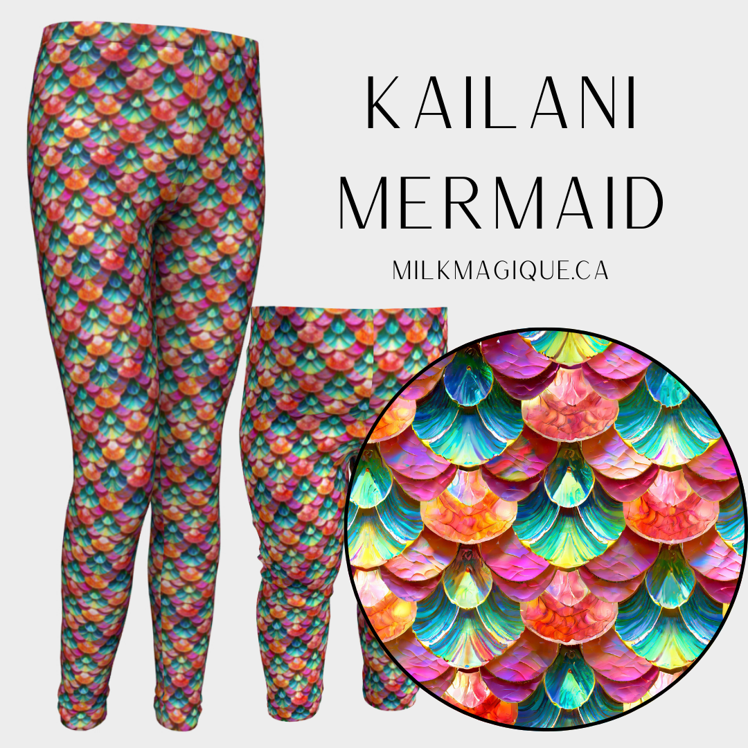 Kids Leggings : Make Waves