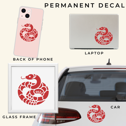 Year of the Snake: Decal