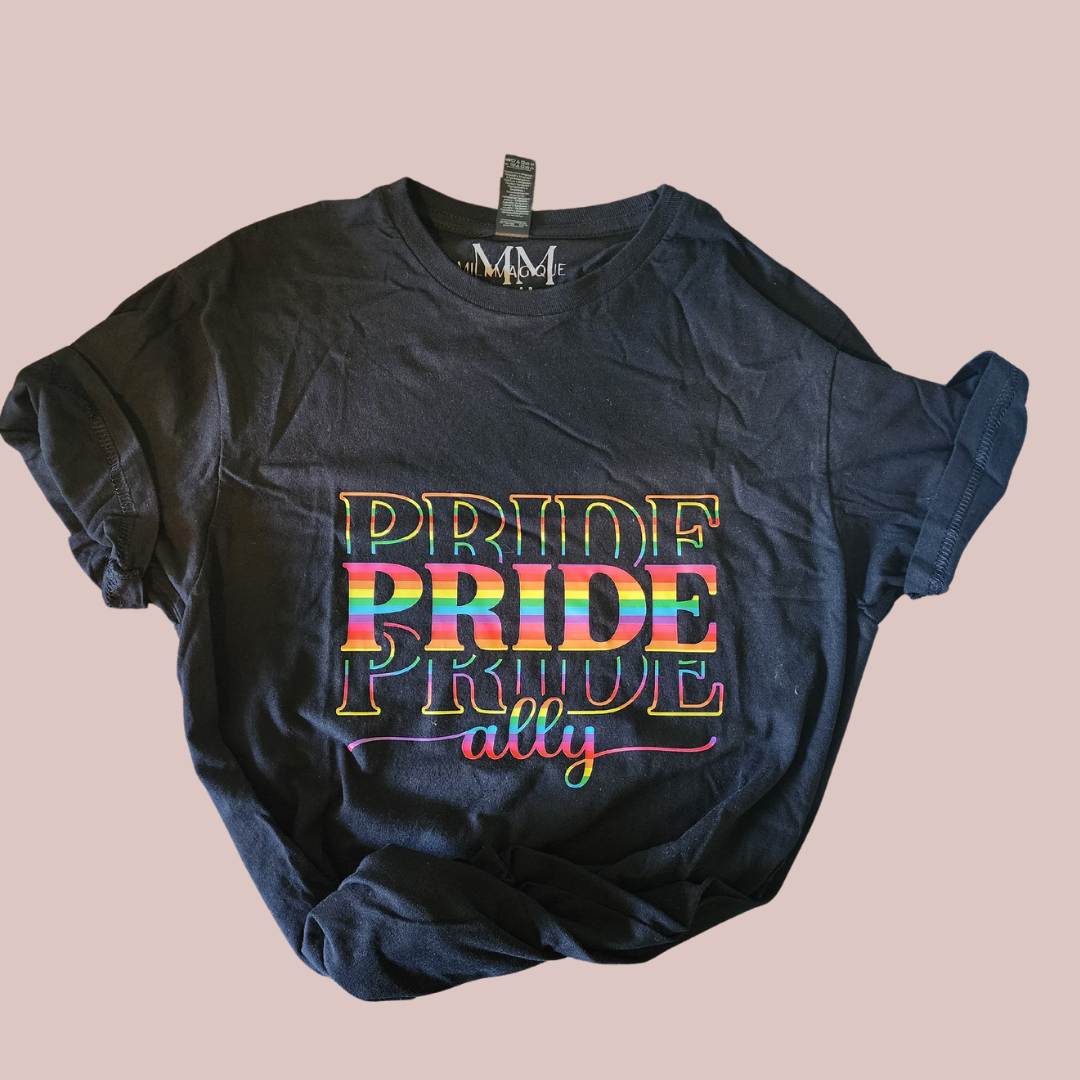 PRIDE ALLY: t-shirt (clearance)