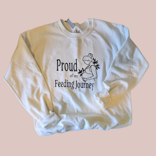 Proud of my feeding journey: crewneck (clearance) 02