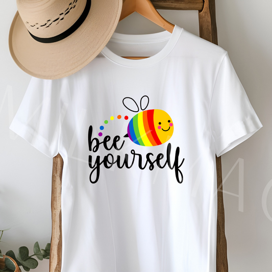 Bee yourself: adults (T-shirt, tanks, crewneck)