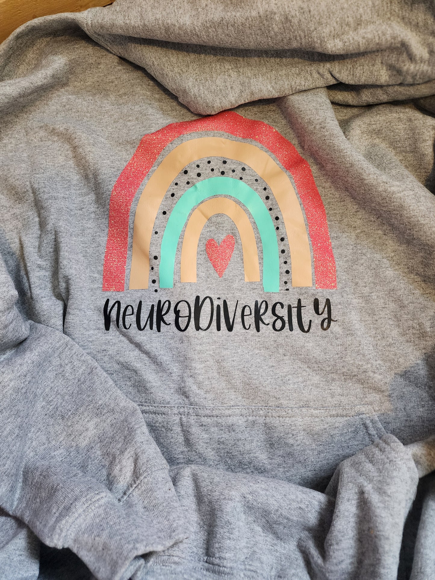 Neurodiversity hoodie XL (clearance)