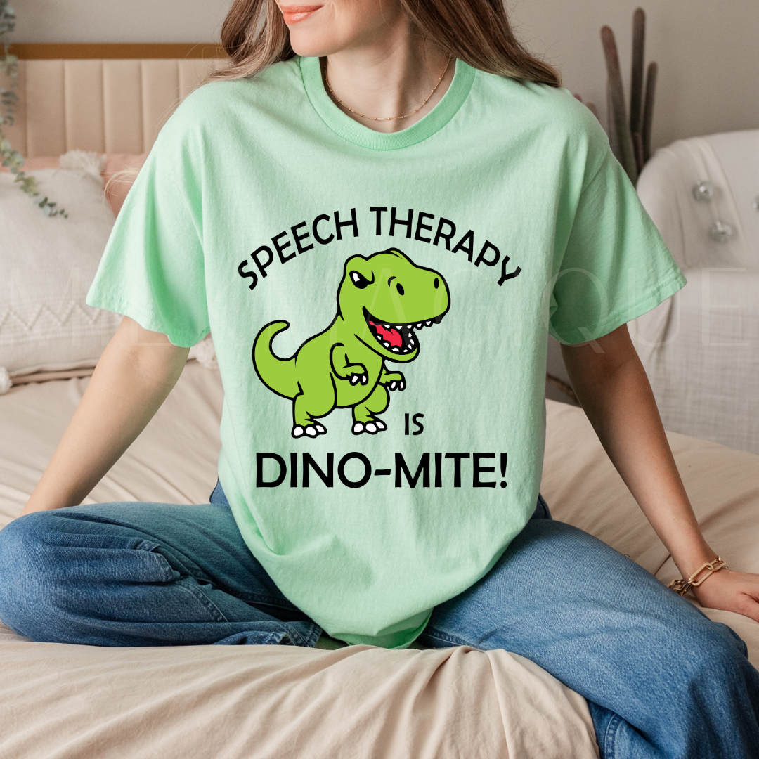 Speech Therapy is DINO MITE