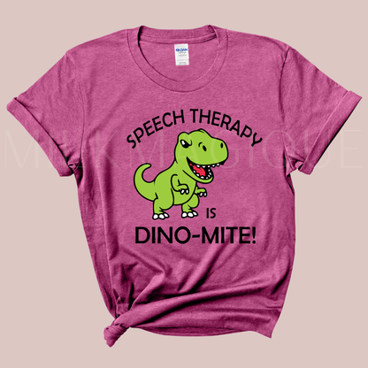 Speech Therapy is DINO MITE