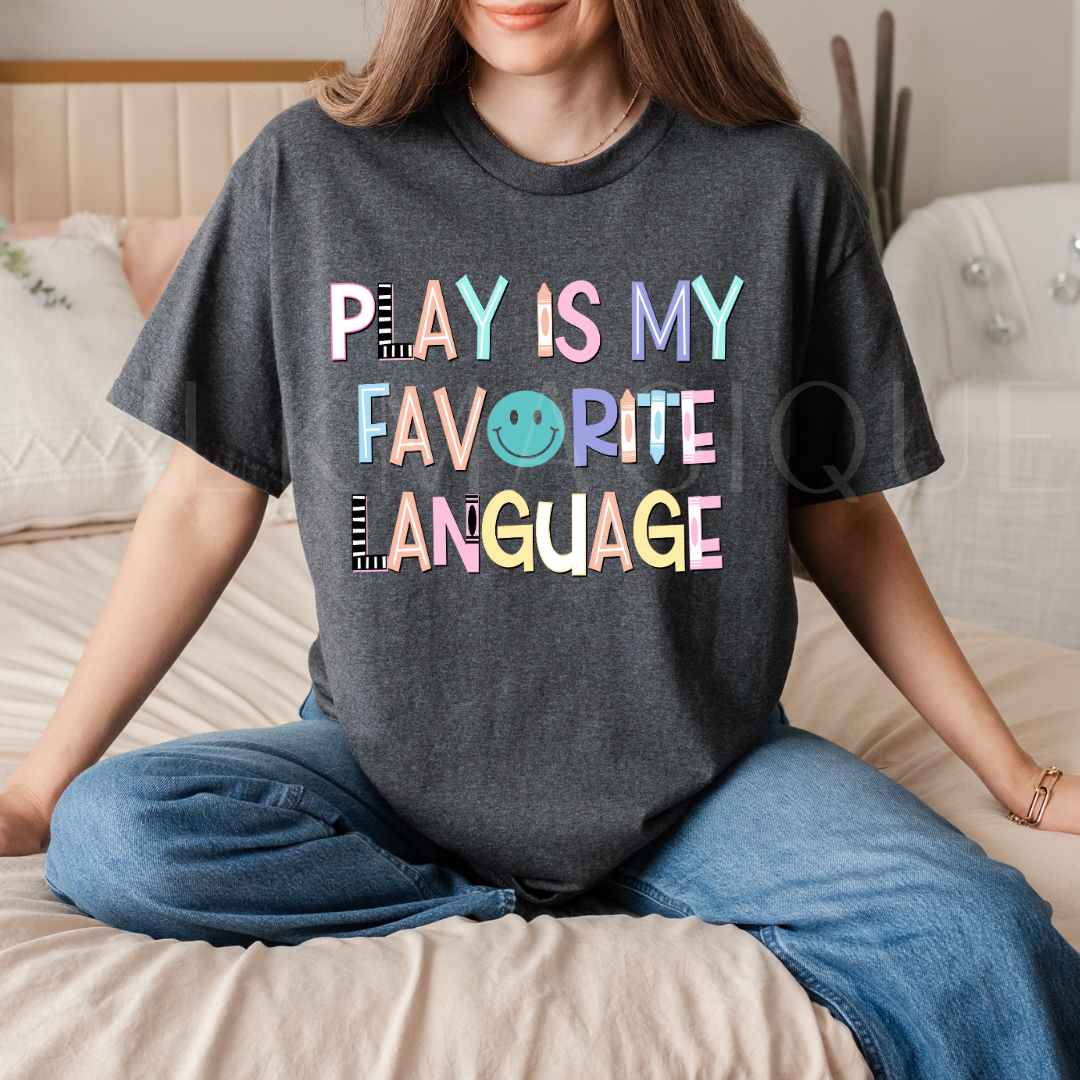 Play is my favourite language