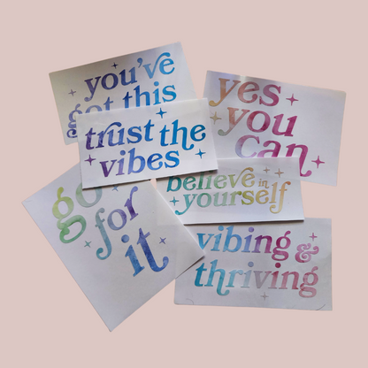 Affirmation BUNDLE: Decal