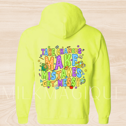 Magic Teacher: zip up hoodie