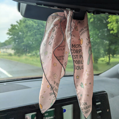 Silk affirmation Scarf