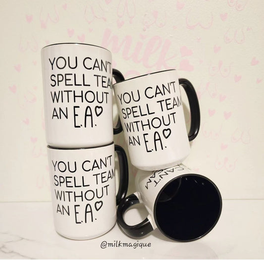 You can't spell team without EA: Mug 15oz (clearance)