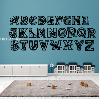 Dino Alphabet: Decal