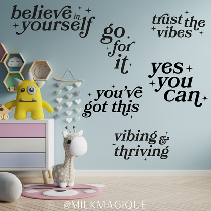 Affirmation BUNDLE: Decal