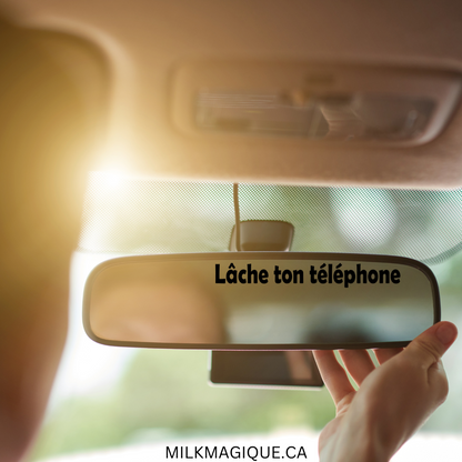 Rearview Mirror Decal