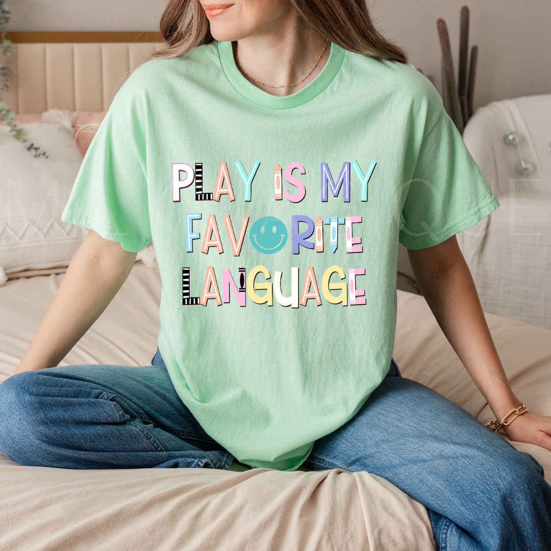 Play is my favourite language