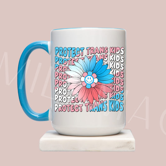 Protect Trans Kids 15oz Mug