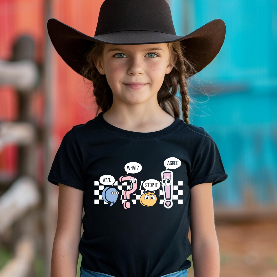 Punctuation : toddler tees