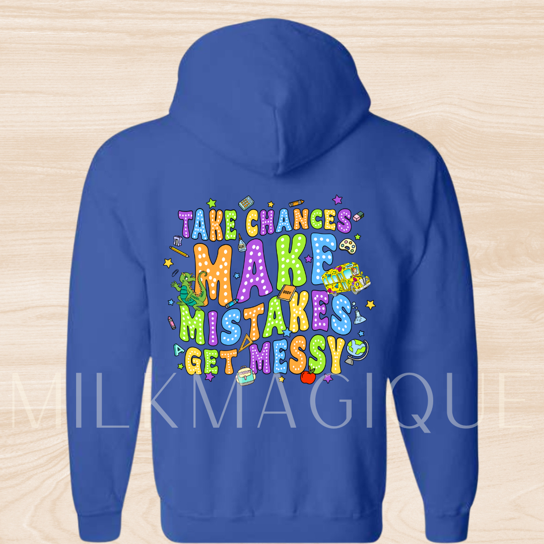 Magic Teacher: zip up hoodie