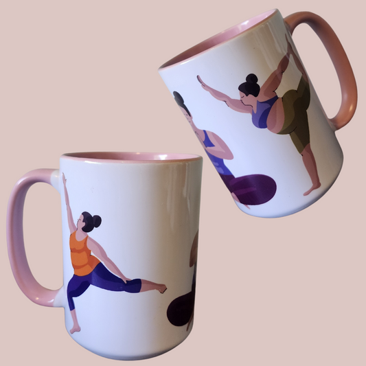 Yoga : Mug 15oz (clearance)