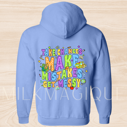 Magic Teacher: zip up hoodie