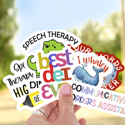 Speech Therapy stickers