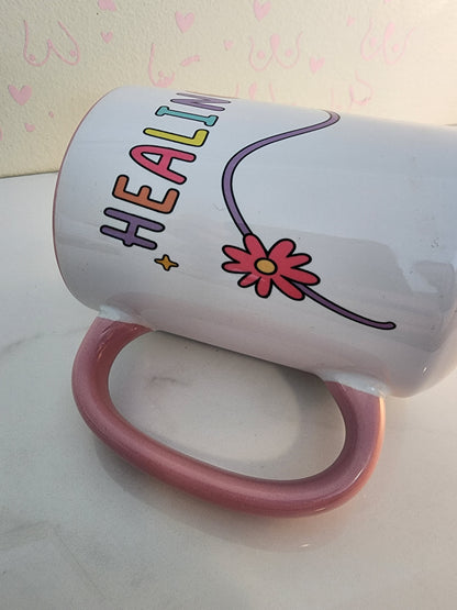 Healing is not linear 15oz Mug